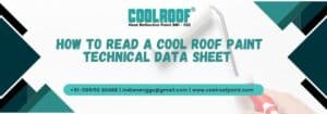 How to Read a Cool Roof Paint Technical Data Sheet