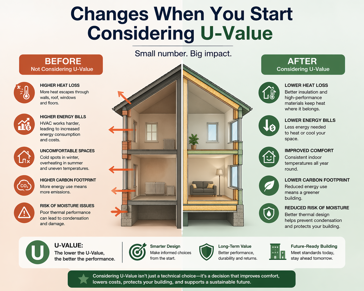 What Changes When You Start Considering U-Value